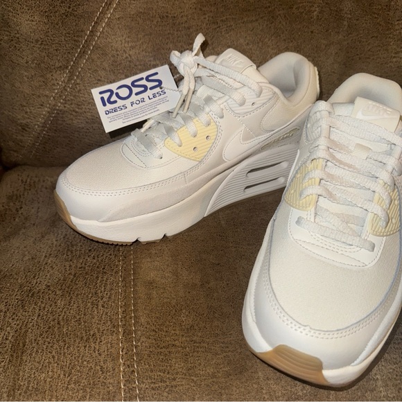 Size 8.5 - Nike Air Max 90 LV8 Sail Light Orewood W - Picture 2 of 11